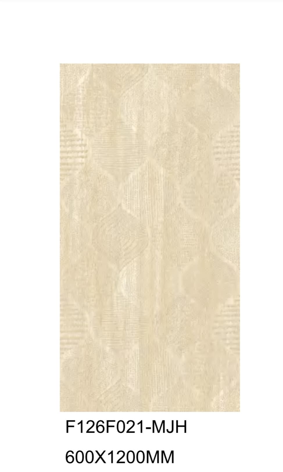 Prix: 22€/M2 Carrelage Décor Mural F126F021-MJH – Taille : 60 × 120
