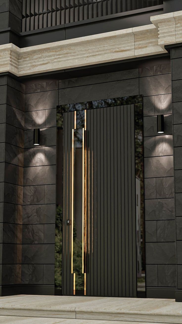 Porte Blindée Neom LED S07